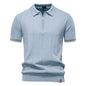 Fashion New Men's Business Casual Short Sleeve