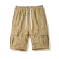 Men's Multi-pocket Loose Cropped Pants Outdoor Leisure