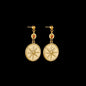 European And American Personality Affordable Luxury Fengcai Oil Ear Rings