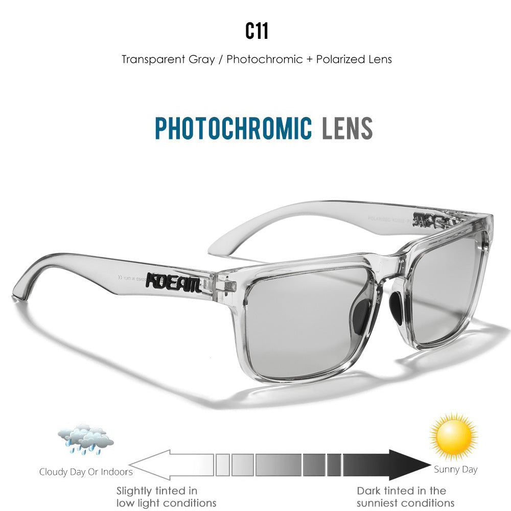 Polarized Square High-end Outdoor Sunshade Sunglasses