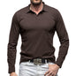 New Polo Collar European And American Men's T-shirt