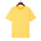 Cotton T-shirt Men's Black Loose Short Sleeve Top