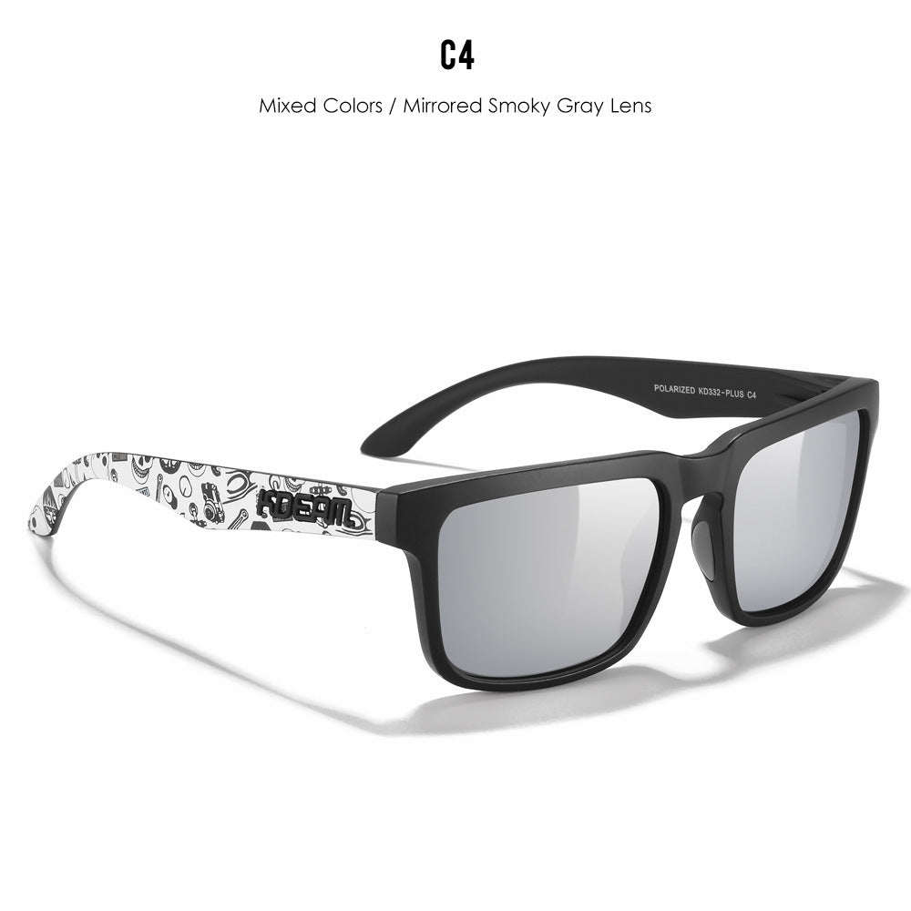 Polarized Square High-end Outdoor Sunshade Sunglasses